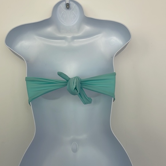 Strapless green top - Picture 4 of 5